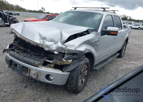 2012 Ford F-150 Fx4 from USA, damaged, VIN 1FTFW1EF6CFC15640